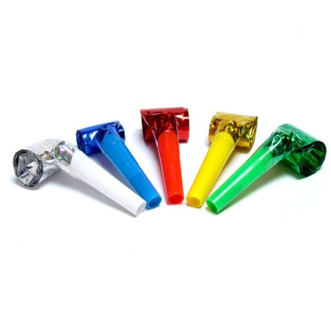 Gwizdek zwijany holograficzne multikolor 6 szt. Arpex (K0935) Gwizdek zwijany holograficzne multikolor 6 szt. Arpex (K0935)