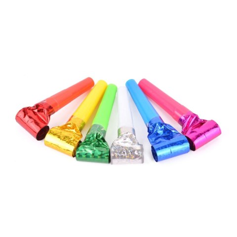 Gwizdek zwijany holograficzne multikolor 6 szt. Arpex (K0935) Gwizdek zwijany holograficzne multikolor 6 szt. Arpex (K0935)
