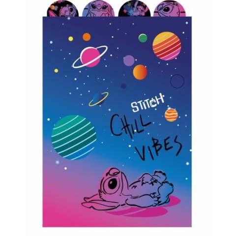 Kołobrulion Stitch z głowkami A5 100k. krata Patio (91736PTR)