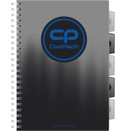 Kołozeszyt (kołonotatnik) CoolPack GRADIENT A4 200k. 80g krata Patio (03081CP)