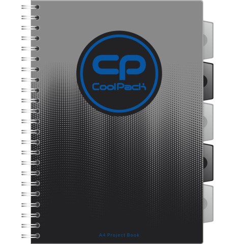 Kołozeszyt (kołonotatnik) CoolPack GRADIENT A4 200k. 80g krata Patio (03081CP)