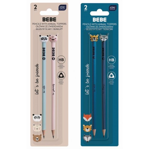 Ołówek BB FRIENDS Girls HB Bebe (2szt) Ołówek BB FRIENDS Girls HB Bebe (2szt)