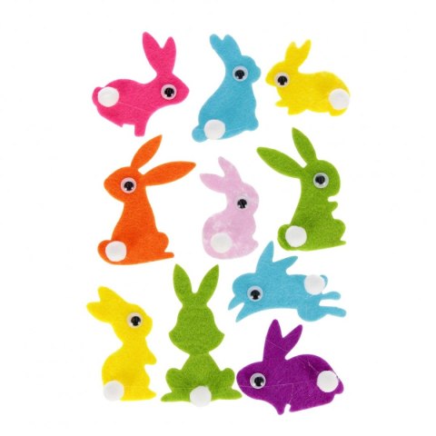 Ozdoba filcowa Królik Craft With Fun (554228) Ozdoba filcowa Królik Craft With Fun (554228)