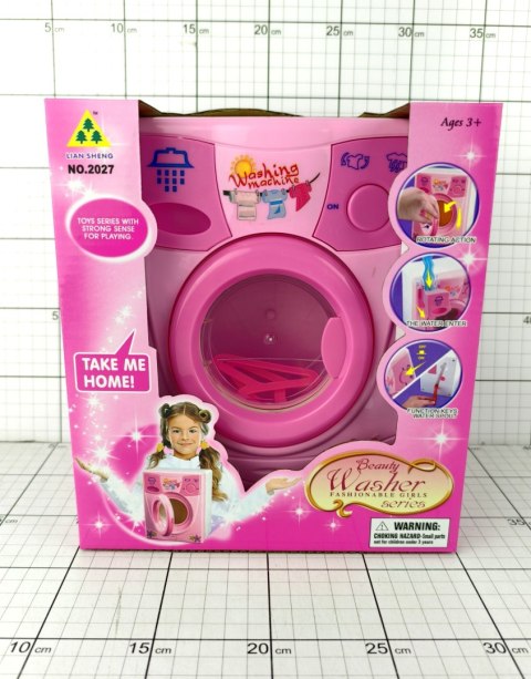 Pralka zabawkowa na baterie Dromader (130-357090)