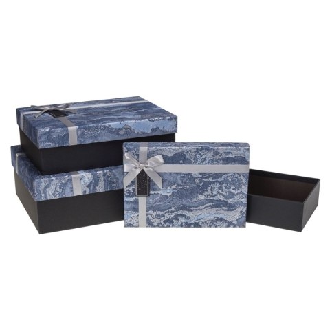 Pudełko na prezent Rozette (pug-24240 pr grey set 3) Pudełko na prezent Rozette (pug-24240 pr grey set 3)