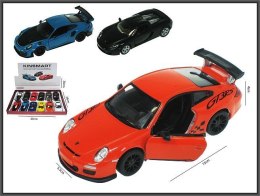 Samochód Porche Collection 13cm z napędem i z otwieranymi drzwiami Hipo (HXKT268)