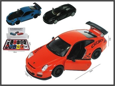 Samochód Porche Collection 13cm z napędem i z otwieranymi drzwiami Hipo (HXKT268) Samochód Porche Collection 13cm z napędem i z otwieranymi drzwiami Hipo (HXKT268)