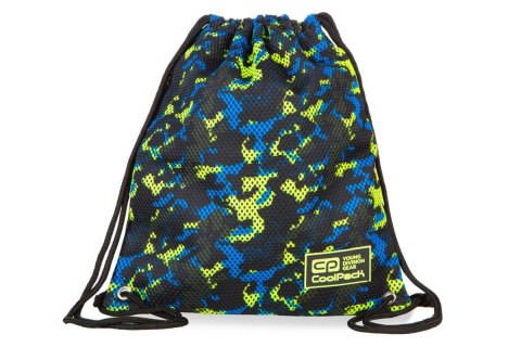 Worek na buty Coolpack CAMO MESH YELLOW Pati (B74068)
