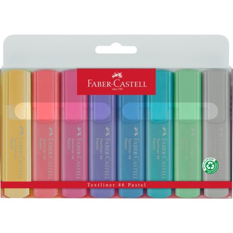 Zakreślacz Pastel mix 5mm Faber Castell (FC154681) Zakreślacz Pastel mix 5mm Faber Castell (FC154681)