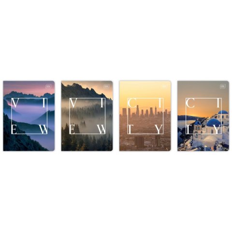 Zeszyt TRAVEL A5 80k. 70g krata Interdruk