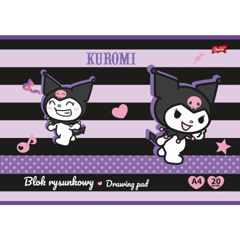 Blok rysunkowy Kuromi Unipap Blok rysunkowy Kuromi Unipap