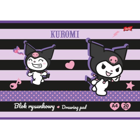 Blok rysunkowy Kuromi Unipap Blok rysunkowy Kuromi Unipap