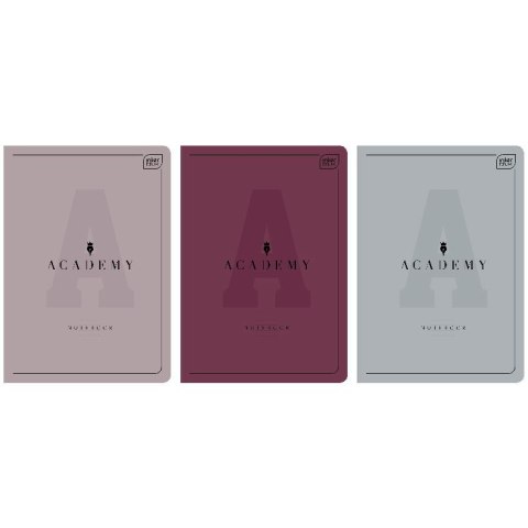 Brulion ACADEMY A4 60k. 90g linia Interdruk (ZEA460=ACADE)