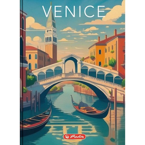 Brulion Retro City A6 96k. 70g krata Herlitz (400196851) Brulion Retro City A6 96k. 70g krata Herlitz (400196851)