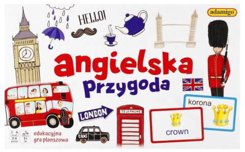 Gra edukacyjna Angielska przygoda Adamigo Gra edukacyjna Angielska przygoda Adamigo