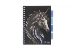 Kołozeszyt (kołonotatnik) B5 PROJECT BOOK UNICORN 100k. 80g krata Strigo (PADS022)