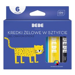 Kredki ołówkowe BB KIDS 6x10g 5902277316608 6 kol. Interdruk (IFARPLSZTBB)