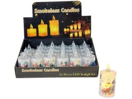 Lampka dekoracyjna led 6cm świąteczna Adar (609556)