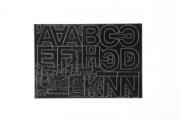 Naklejka (nalepka) litery Farro