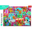 Puzzle Disney Na przestrzeni lat 500 el. Trefl (37465)