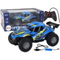 Samochód 1:16 Zdalnie Sterowane Off-Road Samochód Terenowy RC Niebieski Lean (17361)