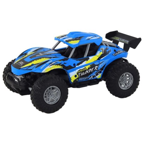 Samochód 1:16 Zdalnie Sterowane Off-Road Samochód Terenowy RC Niebieski Lean (17361)
