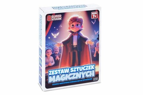 Zestaw kreatywny dla dzieci Zestaw sztuczek magicznych 8el Artyk (136542) Zestaw kreatywny dla dzieci Zestaw sztuczek magicznych 8el Artyk (136542)