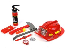 Zestaw strażaka z hełmem Adar (180567)