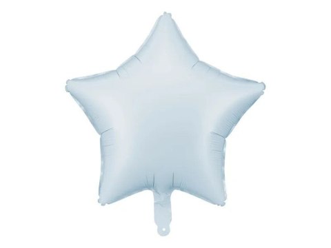 Balon foliowy gwiazda mglisty niebieski, 48cm 19cal Partydeco Balon foliowy gwiazda mglisty niebieski, 48cm 19cal Partydeco
