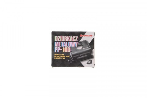 Dziurkacz CZARNY PP-100 czarny 20k (TT8592) Penmate Dziurkacz CZARNY PP-100 czarny 20k (TT8592) Penmate