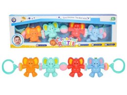 Grzechotka do wózka słoniki Bigtoys (BG7224)