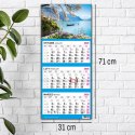 Kalendarz ścienny WIDOK 310mm x 790mm Press