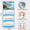 Kalendarz ścienny WIDOK 310mm x 790mm Press