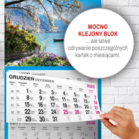 Kalendarz ścienny WIDOK 310mm x 790mm Press