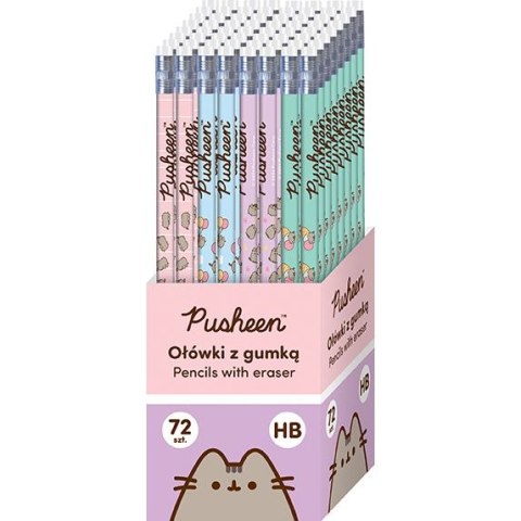 Ołówek PUSHEEN HB 5903235675157 HB St.Majewski (z gumką) Ołówek PUSHEEN HB 5903235675157 HB St.Majewski (z gumką)