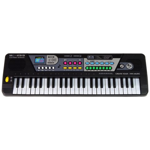 Organy Keyboard MQ4919 Mikrofon Organki 49 Klawiszy Lean (14615) Organy Keyboard MQ4919 Mikrofon Organki 49 Klawiszy Lean (14615)