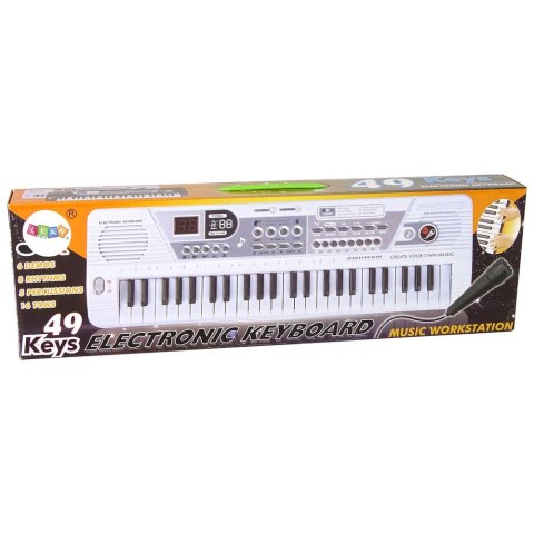 Organy Keyboard MQ4919 Mikrofon Organki 49 Klawiszy Lean (14615) Organy Keyboard MQ4919 Mikrofon Organki 49 Klawiszy Lean (14615)