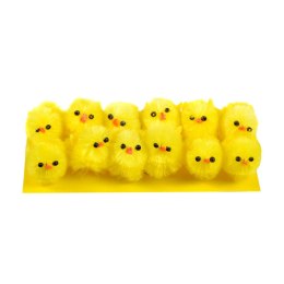 Ozdoba wielkanocna kurczaczki 12szt. Arpex (YX9654)