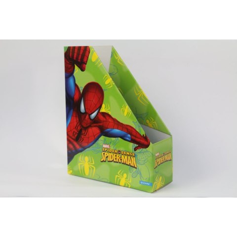 Pojemnik na dokumenty pionowy Spider Man A4 mix tektura [mm:] 326x383x 4 Beniamin (600330)