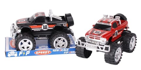 Samochód terenowy czerwony Lean (22980)