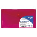 Teczka plastikowa na zatrzask DL różowy Strigo (SF016)
