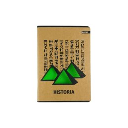 Zeszyt Kraft Liner historia A5 58k. 70g krata [mm:] 147x209 Beniamin (8409)