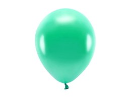 Balon gumowy Metalizowane Eco Balloons zielony 260mm Partydeco (ECO26M-012)