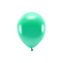 Balon gumowy Metalizowane Eco Balloons zielony 260mm Partydeco (ECO26M-012)