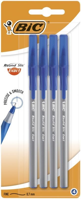 Długopis 4szt wkład niebieski 0,28mm Bic (932857)