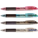 Długopis standardowy 4-kolorowy niebieski 1mm Tetis (KD800-4M)