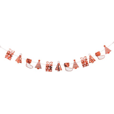 Girlanda świąteczna prezenty Arpex (BN3844)