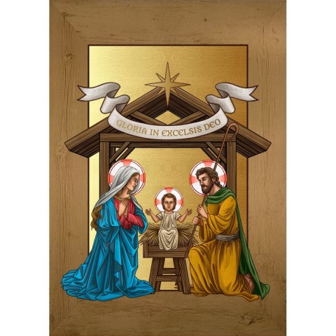 Kartka składana Bożenarodzenie B6 (5902973350463) Kartka składana Bożenarodzenie B6 (5902973350463)