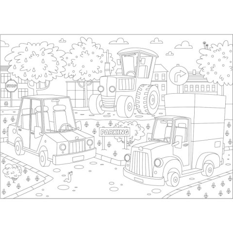 Kolorowanka podłogowa Beniamin (110628) Kolorowanka podłogowa Beniamin (110628)