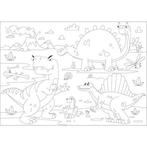 Kolorowanka podłogowa Beniamin (110628) Kolorowanka podłogowa Beniamin (110628)